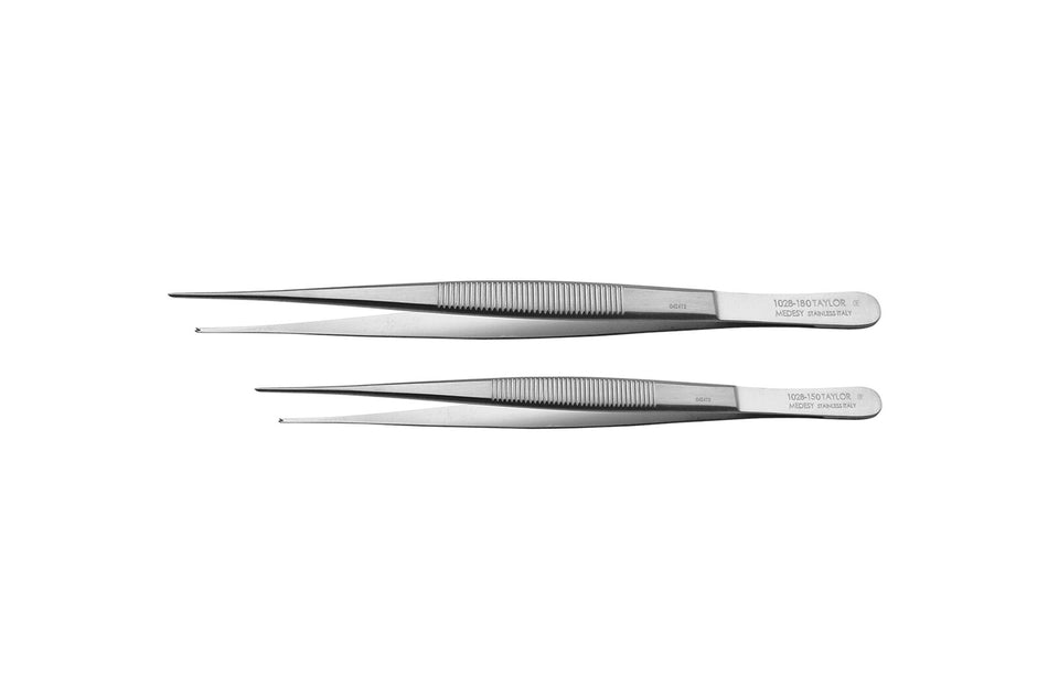 Surgical straight forceps extra gracile