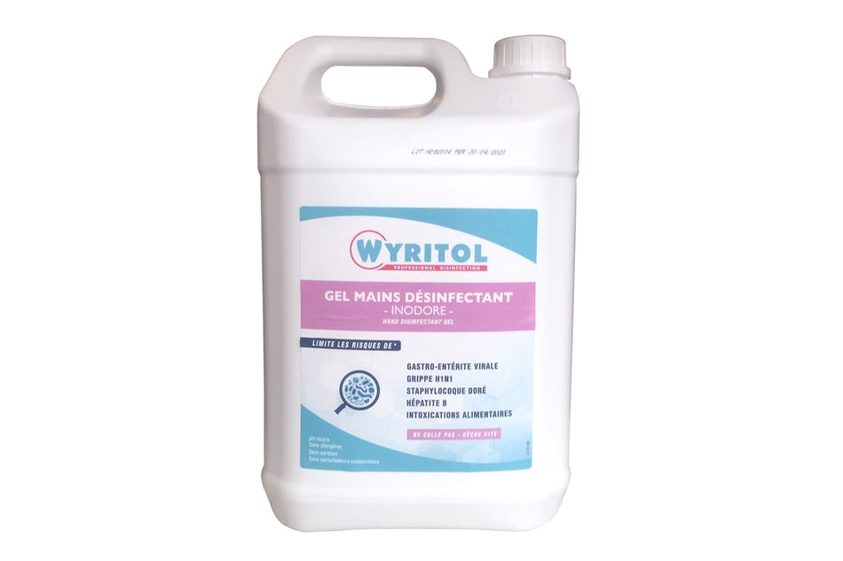 Hand disinfection Gel, can with 5L