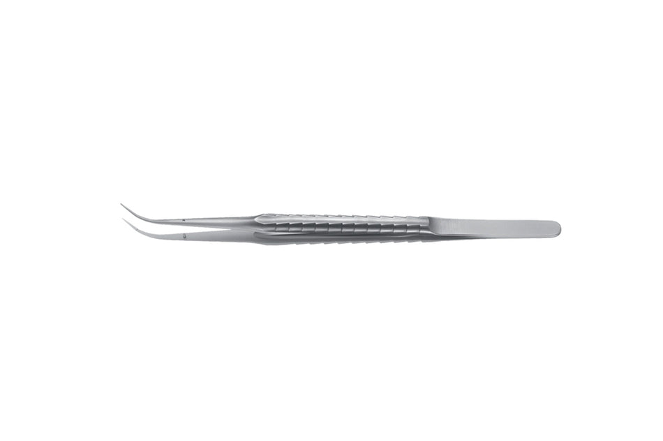 Surgical Micro Forceps Curved 17.5 cm