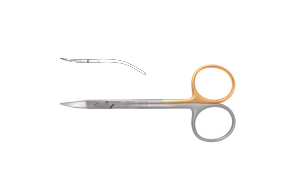 La Grange suture scissors with serration