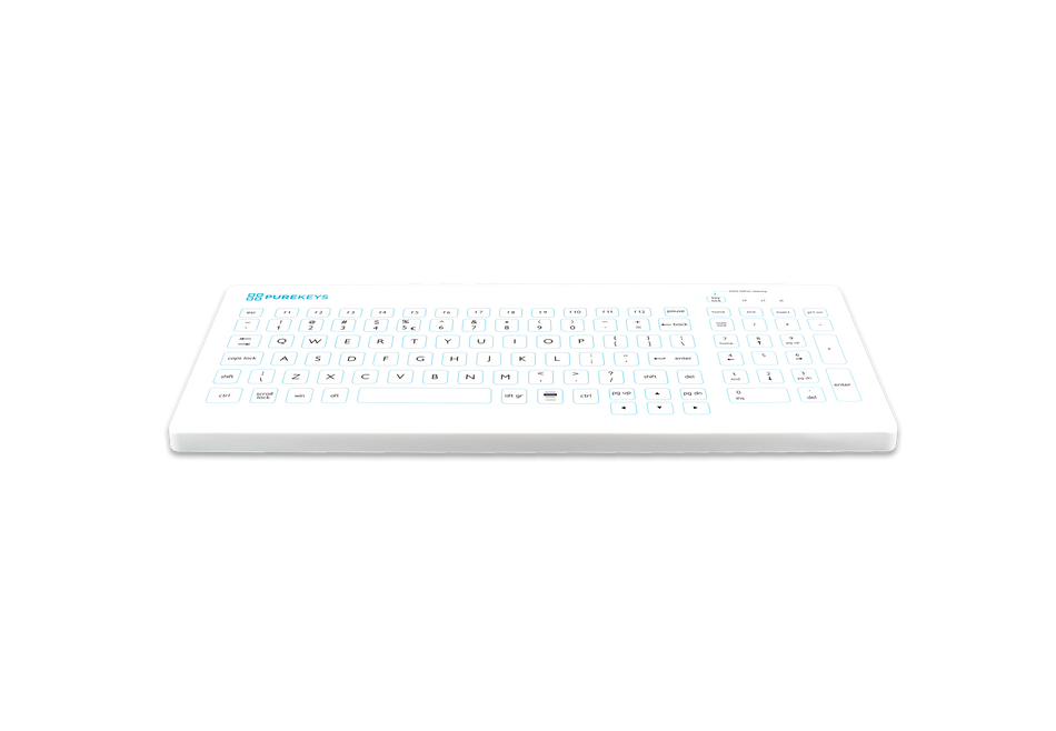 Purekeys klinik tastatur ledningsfrit (trådløst)