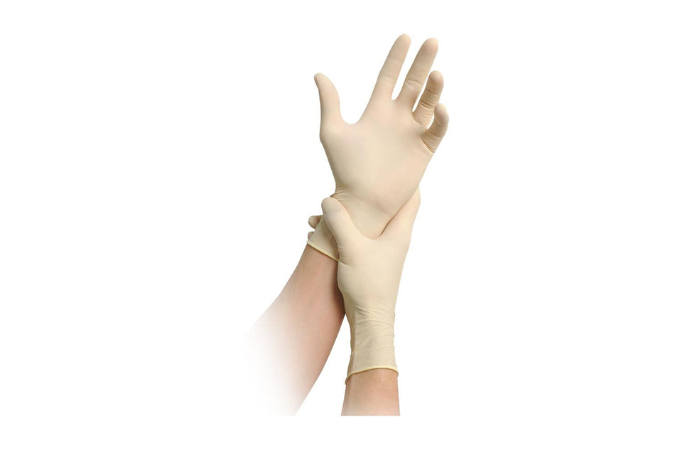 Latex examination glove, pack of 10 x 100 pcs