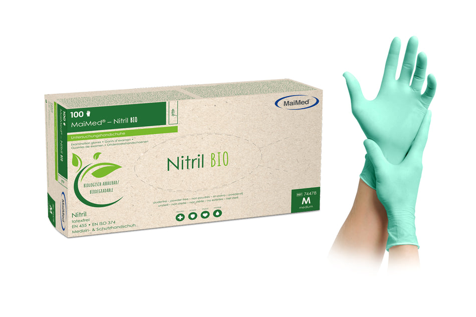 Nitril BIO glove, pack of 10 x 100 pcs.