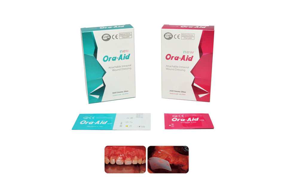 New - Ora-Aid wound plaster, pack of 20 pcs.