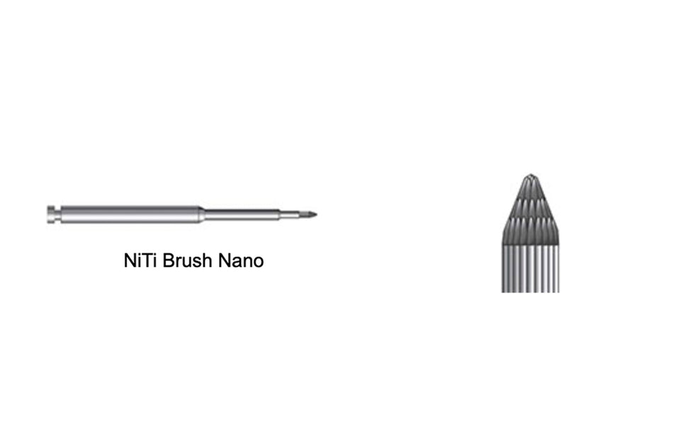 Titanium børste Nano, pakke med 4