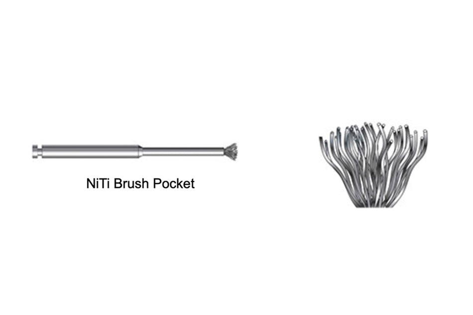 Titanium brush Pocket, pack of 4 pcs.