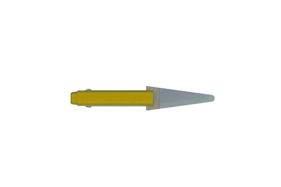 Gold - 75 Micron/Knife-shaped 2 pcs.