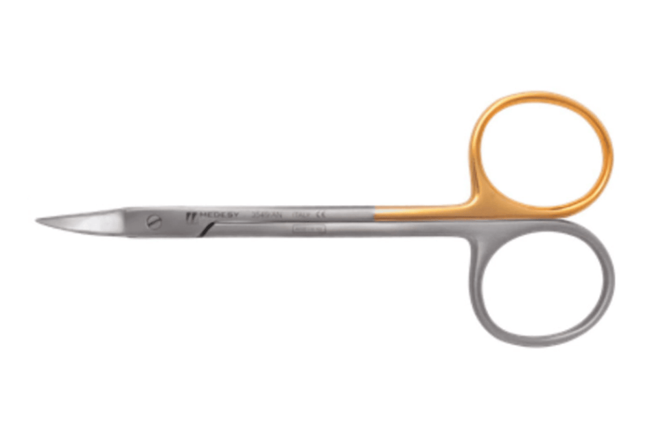 La Grange suture scissors with serration