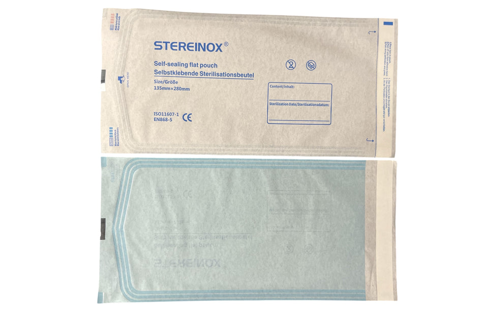 Sterilization bags 5.7 x 13 cm. Packing 200 pcs.